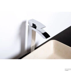 Wastafelmengkraan Sapho Ginko 1-hendel Gebogen Hoog 29.6 Cm Chroom -Hansgrohe Badkamerinterieur Winkel 1101 04 wastafelmengkraan sapho ginko 1 hendel gebogen hoog 29.6 cm chroom 4