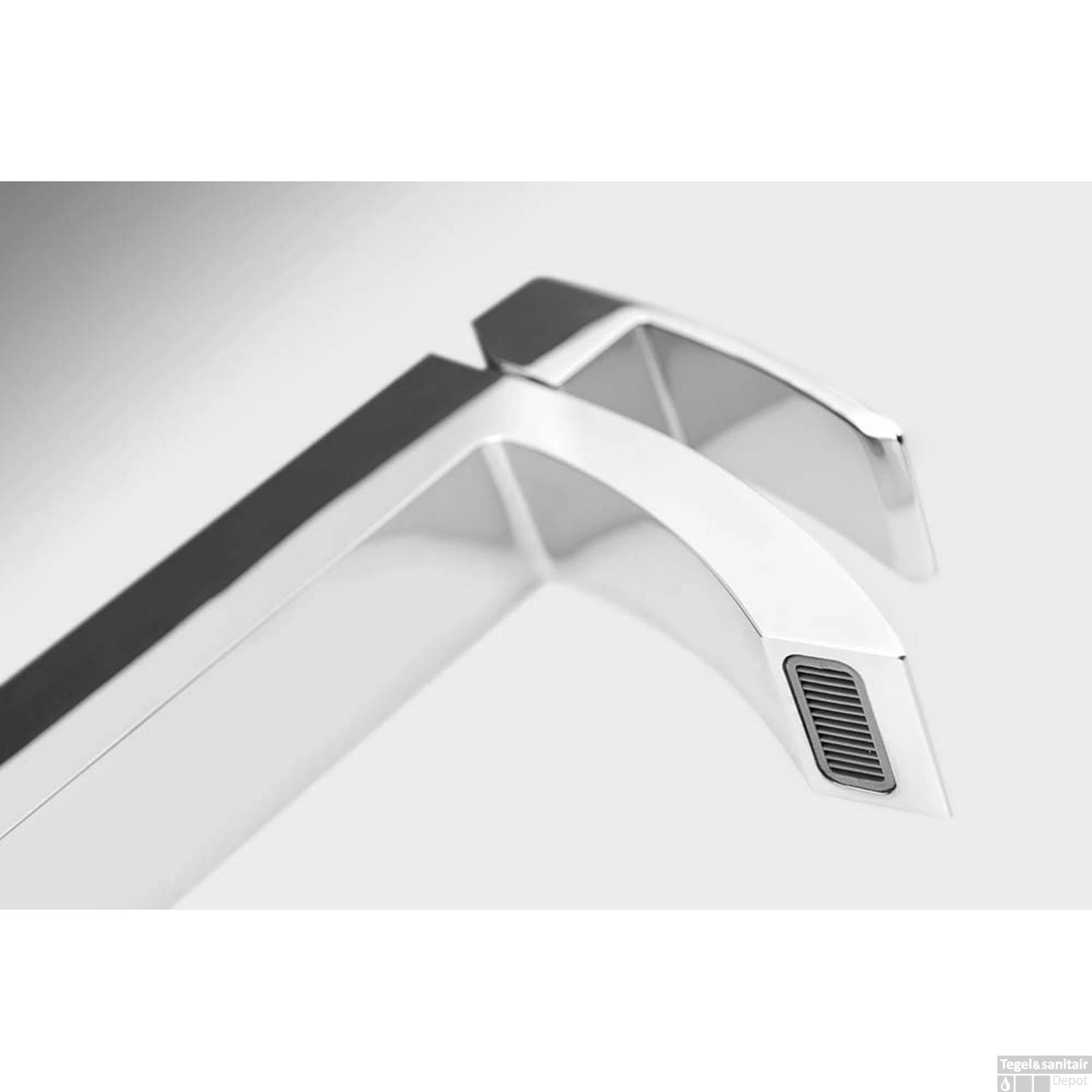 Wastafelmengkraan Sapho Ginko 1-hendel Gebogen 15.6 Cm Chroom 4 Wastafelmengkraan Sapho Ginko 1-hendel Gebogen 15.6 Cm Chroom - Afbeelding 2