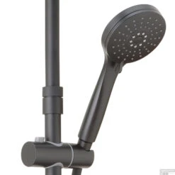 Opbouw Regendouche Salenzi Giro Thermostatisch 30cm En 3 Standen Handdouche Gepoedercoat Mat Zwart 11 Opbouw Regendouche Salenzi Giro Thermostatisch 30cm En 3 Standen Handdouche Gepoedercoat Mat Zwart -Hansgrohe Badkamerinterieur Winkel 12aj15mzw0 detail2 1