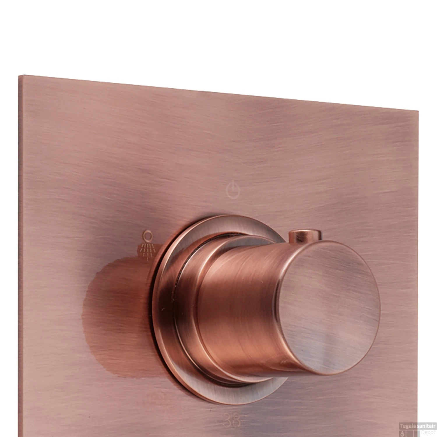 Regendoucheset Inbouw Salenzi Giro S Plafond Uitloop Gegalvaniseerd Geborsteld Koper 20 Cm 4 Regendoucheset Inbouw Salenzi Giro S Plafond Uitloop Gegalvaniseerd Geborsteld Koper 20 Cm - Afbeelding 2