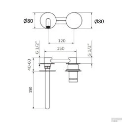 Inbouw Wastafelkraan GRB Aura Zonder Clickwaste 15 Cm Mat Chroom 5 Inbouw Wastafelkraan GRB Aura Zonder Clickwaste 15 Cm Mat Chroom -Hansgrohe Badkamerinterieur Winkel 15 6