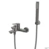 Bad/Douchekraan Sanimar Tirreno Compleet Gunmetal -Hansgrohe Badkamerinterieur Winkel 199291 shop