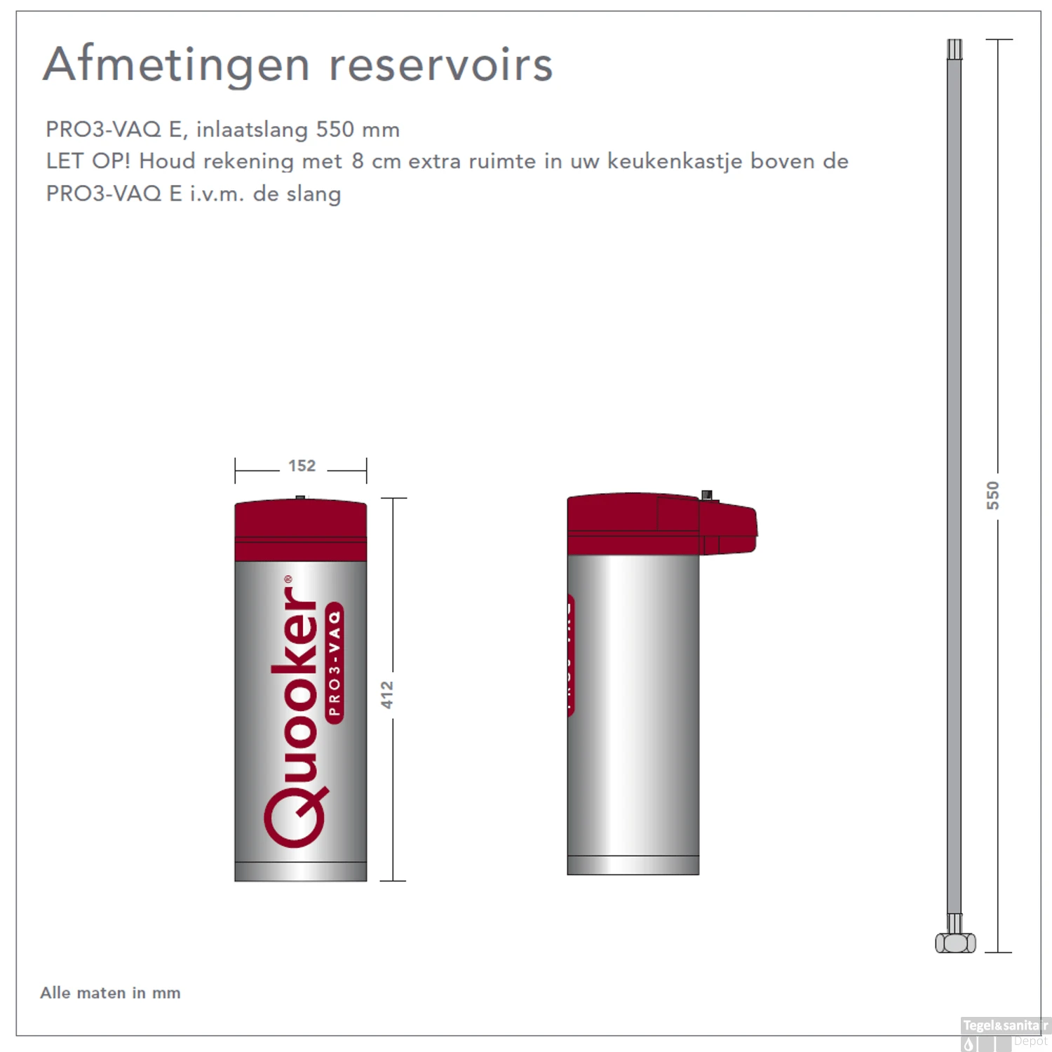 Quooker Cube Fusion Round Chroom Met Pro3-VAQ Boiler KIT-1132 OUTLET 6 Quooker Cube Fusion Round Chroom Met Pro3-VAQ Boiler KIT-1132 OUTLET - Afbeelding 4