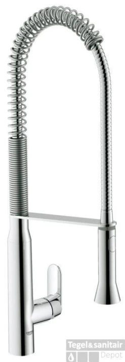 Grohe K7 Keukenkraan Met Professionele Handdouche Chroom