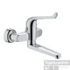Grohe Euroeco Special Veiligheids Wand Wastafelkraan Chroom -Hansgrohe Badkamerinterieur Winkel 22647
