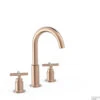 Wastafelmengkraan Tres Mont Blanc 3-Gats Met Twee Grepen Mat Roze Goud -Hansgrohe Badkamerinterieur Winkel 28310501opm shop