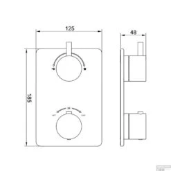 Thermostatische Inbouw Regendouche Set Wiesbaden Type 104 Wandarm 30 Cm Rond Incl. Inbouwdeel -Hansgrohe Badkamerinterieur Winkel 29.2510 1 3