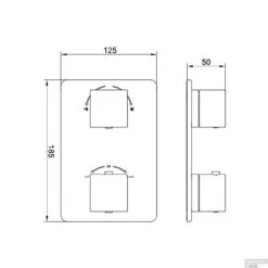 Thermostatische Inbouw Regendouche Set Wiesbaden Type 125 Plafondarm Ufo 30 Cm Vierkant Incl. Inbouwdeel -Hansgrohe Badkamerinterieur Winkel 29.2520 1 7