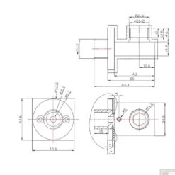 Thermostatische Inbouw Regendouche Set Wiesbaden Type 13 Plafondarm 20 Cm Vierkant Glijstang -Hansgrohe Badkamerinterieur Winkel 29.3802 1