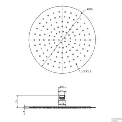 Thermostatische Inbouw Regendouche Set Wiesbaden Type 133 Wandarm Ufo 30 Cm Rond Incl. Inbouwdeel 31 Thermostatische Inbouw Regendouche Set Wiesbaden Type 133 Wandarm Ufo 30 Cm Rond Incl. Inbouwdeel -Hansgrohe Badkamerinterieur Winkel 29.3818 3 4