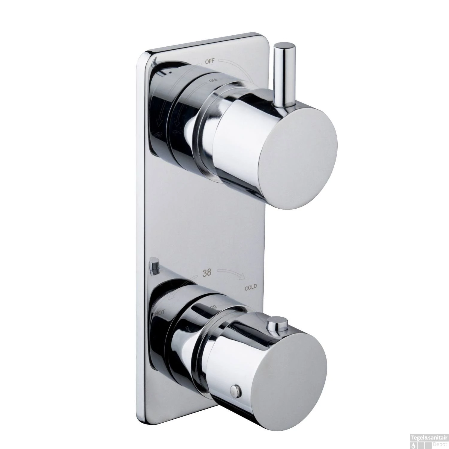 Thermostatische Inbouw Regendouche Set Wiesbaden Type 11 Plafondarm 20 Cm Rond Glijstang 14 Thermostatische Inbouw Regendouche Set Wiesbaden Type 11 Plafondarm 20 Cm Rond Glijstang - Afbeelding 12