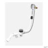 Luxe Bad Plugoverloopcombinatie Met Badvulfunctie Chroom -Hansgrohe Badkamerinterieur Winkel 29.3986 3