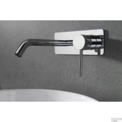 Wastafelkraan Wiesbaden Ribbd Inbouw Mengkraan Eenhendel Inclusief Afdekplaat Chroom -Hansgrohe Badkamerinterieur Winkel 29.5330 1wastafelkraan wiesbaden ribbd inbouw mengkraan eenhendel inclusief afdekplaat chroom