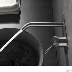 Wastafelkraan Wiesbaden Ribbd Inbouw Mengkraan Eenhendel Inclusief Afdekplaat RVS -Hansgrohe Badkamerinterieur Winkel 29.5331 1 wastafelkraan wiesbaden ribbd inbouw mengkraan eenhendel inclusief afdekplaat rvs