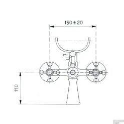 Badmengkraan Sapho Antea Met Handdouche 2-knop 11 Cm Geborsteld Nikkel -Hansgrohe Badkamerinterieur Winkel 3018 badmengkraan sapho antea met handdouche 2 knop 11 cm rvs 1