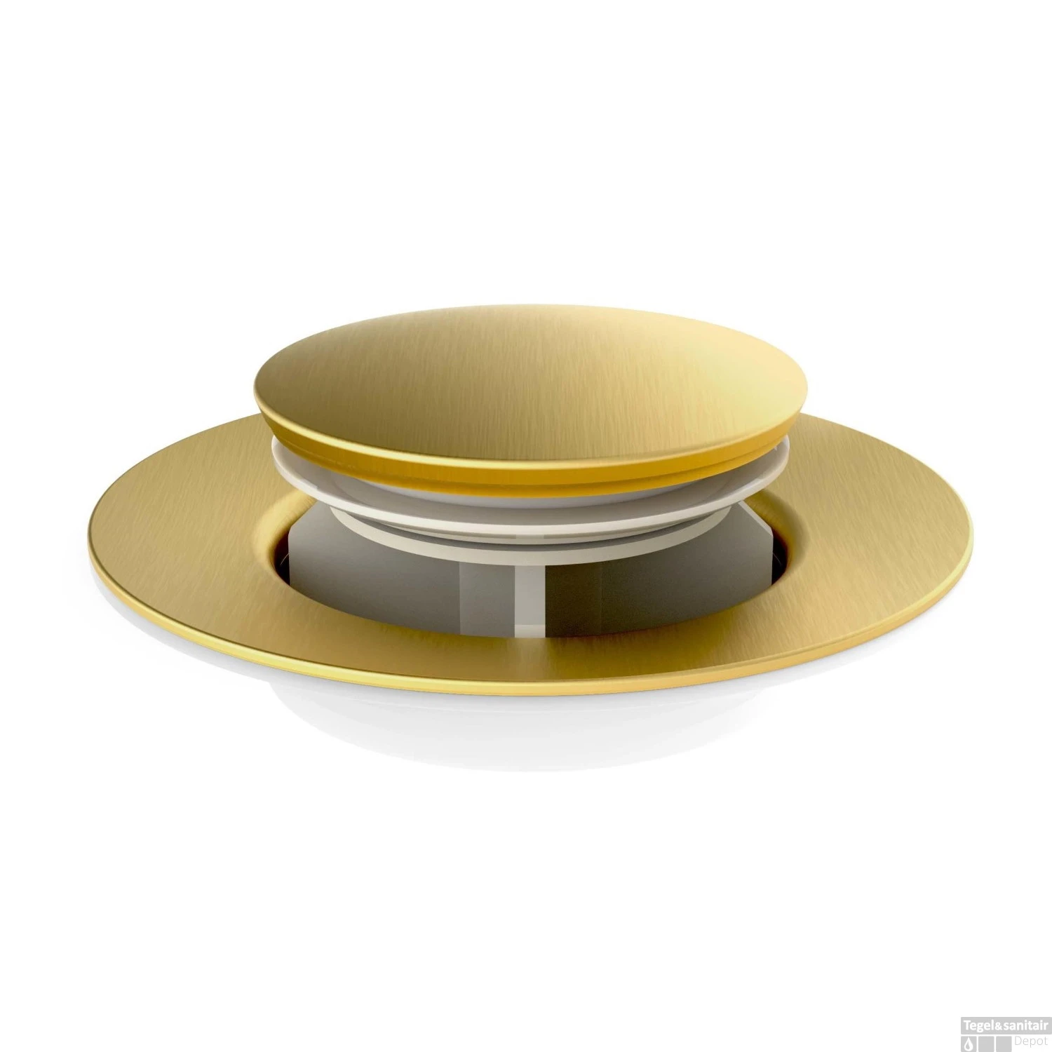 Mengkraan Schutte New York Messing Mat Goud 4 Mengkraan Schutte New York Messing Mat Goud - Afbeelding 2