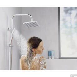 Opbouw Regendoucheset Schutte Mallorca Chroom -Hansgrohe Badkamerinterieur Winkel 4008431606606 4