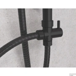 Opbouw Regendoucheset Schutte Mallorca Zwart -Hansgrohe Badkamerinterieur Winkel 4008431606668 5