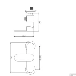 Cisal Arcana Royal Douchekolom AY00405024 Goud 7 Cisal Arcana Royal Douchekolom AY00405024 Goud -Hansgrohe Badkamerinterieur Winkel 40502 tech 1