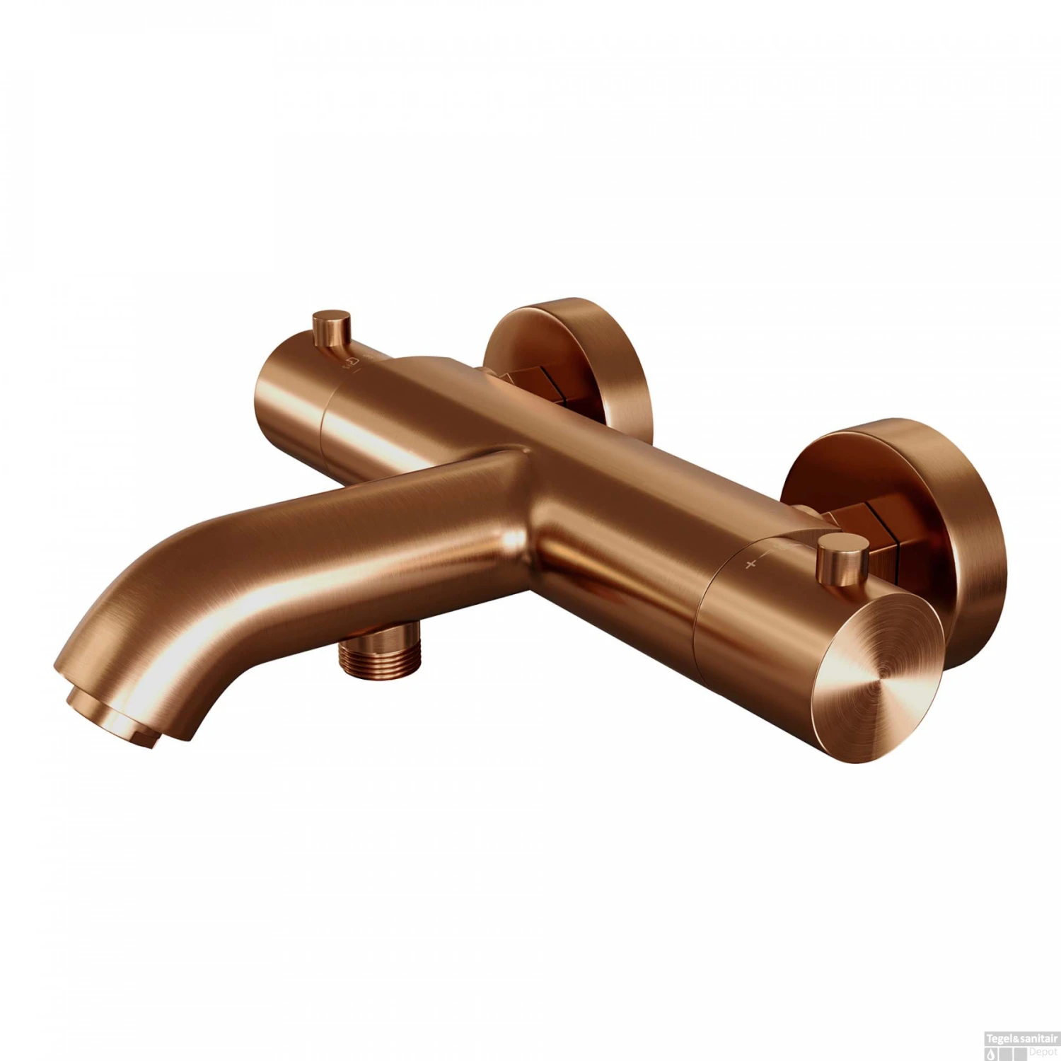 Opbouwset Bad- En Douchekraan Brauer Copper Edition Thermostatisch Met Wandhouder En Handdouche 3 Standen Geborsteld Koper 8 Opbouwset Bad- En Douchekraan Brauer Copper Edition Thermostatisch Met Wandhouder En Handdouche 3 Standen Geborsteld Koper - Afbeelding 6