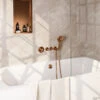 Inbouwthermostaatset Brauer Copper Incl 3 Standen Handdouche En Badafvoer Koper -Hansgrohe Badkamerinterieur Winkel 5 gk 047 shop