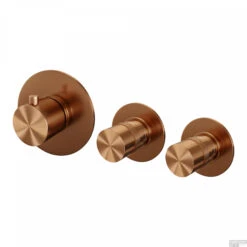 Inbouwthermostaatset Brauer Copper Incl 3 Standen Handdouche En Badafvoer Koper -Hansgrohe Badkamerinterieur Winkel 5 gk 047 1 sfeer