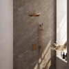 Inbouw Regendouche Set Brauer Copper Edition Gebogen Wanduitloop Ronde Hoofddouche 30 Cm Met Glijstang Koper 1 Inbouw Regendouche Set Brauer Copper Edition Gebogen Wanduitloop Ronde Hoofddouche 30 Cm Met Glijstang Koper -Hansgrohe Badkamerinterieur Winkel 5 gk 063 shop
