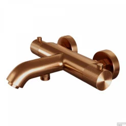 Opbouwset Bad- En Douchekraan Brauer Copper Carving Thermostatisch Met Glijstang En Handdouche 3 Standen Geborsteld Koper -Hansgrohe Badkamerinterieur Winkel 5 gk 085 2 2 sfeer2