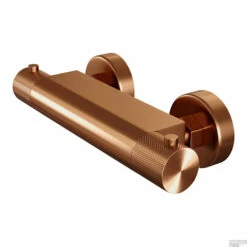 Douchekraanset Brauer Copper Carving Opbouw Met Glijstang En Ronde Handdouche Geborsteld Koper -Hansgrohe Badkamerinterieur Winkel 5 gk 086 2 3 sfeer2