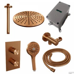 Regendoucheset Inbouw Brauer Copper Carving Thermostatisch 30cm Met 3-Weg Omstelling, Plafondarm En 3-Standen Handdouche Geborsteld Koper 14 Regendoucheset Inbouw Brauer Copper Carving Thermostatisch 30cm Met 3-Weg Omstelling, Plafondarm En 3-Standen Handdouche Geborsteld Koper -Hansgrohe Badkamerinterieur Winkel 5 gk 132 2 sfeer