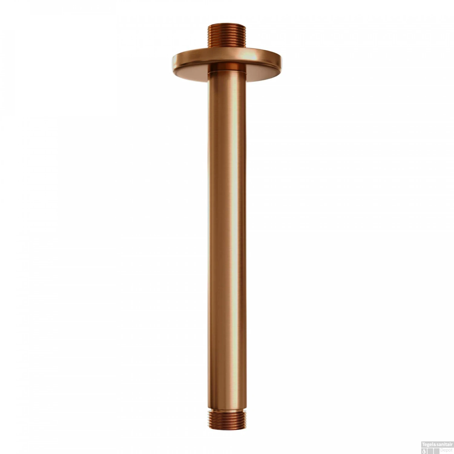 Regendoucheset Inbouw Brauer Copper Carving Thermostatisch 30cm Met 3-Weg Omstelling, Plafondarm En 3-Standen Handdouche Geborsteld Koper 6 Regendoucheset Inbouw Brauer Copper Carving Thermostatisch 30cm Met 3-Weg Omstelling, Plafondarm En 3-Standen Handdouche Geborsteld Koper - Afbeelding 4