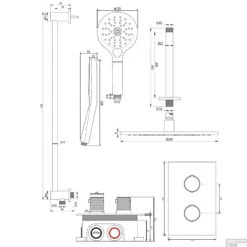 Regendoucheset Inbouw Brauer Copper Carving Thermostatisch 30cm Met 3-Weg Omstelling, Plafondarm, Glijstang En Handdouche 3-Standen Geborsteld Koper 23 Regendoucheset Inbouw Brauer Copper Carving Thermostatisch 30cm Met 3-Weg Omstelling, Plafondarm, Glijstang En Handdouche 3-Standen Geborsteld Koper -Hansgrohe Badkamerinterieur Winkel 5 gk 144 tech