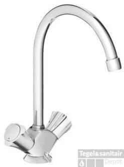 Grohe Costa-l Keukenkraan Met Lage Druk Chroom