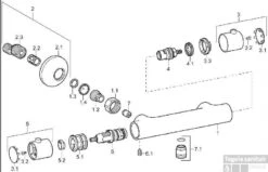 Hansa Unita Douchethermostaat Met S-koppelingen Chroom -Hansgrohe Badkamerinterieur Winkel 53807