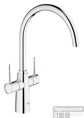 Grohe Ambi Keukenkraan Hoog Model 377 Mm. Chroom 3 Grohe Ambi Keukenkraan Hoog Model 377 Mm. Chroom