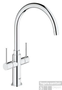 Grohe Ambi Keukenkraan Hoog Model 382 Mm. Chroom
