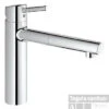 Grohe Concetto Keukenkraan Met Uittrekbare Kraanuitloop Chroom -Hansgrohe Badkamerinterieur Winkel 55130