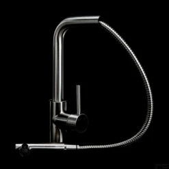 Keukenmengkraan TA-Design Carolus 12 Met Uitneembare Handdouche RVS-304