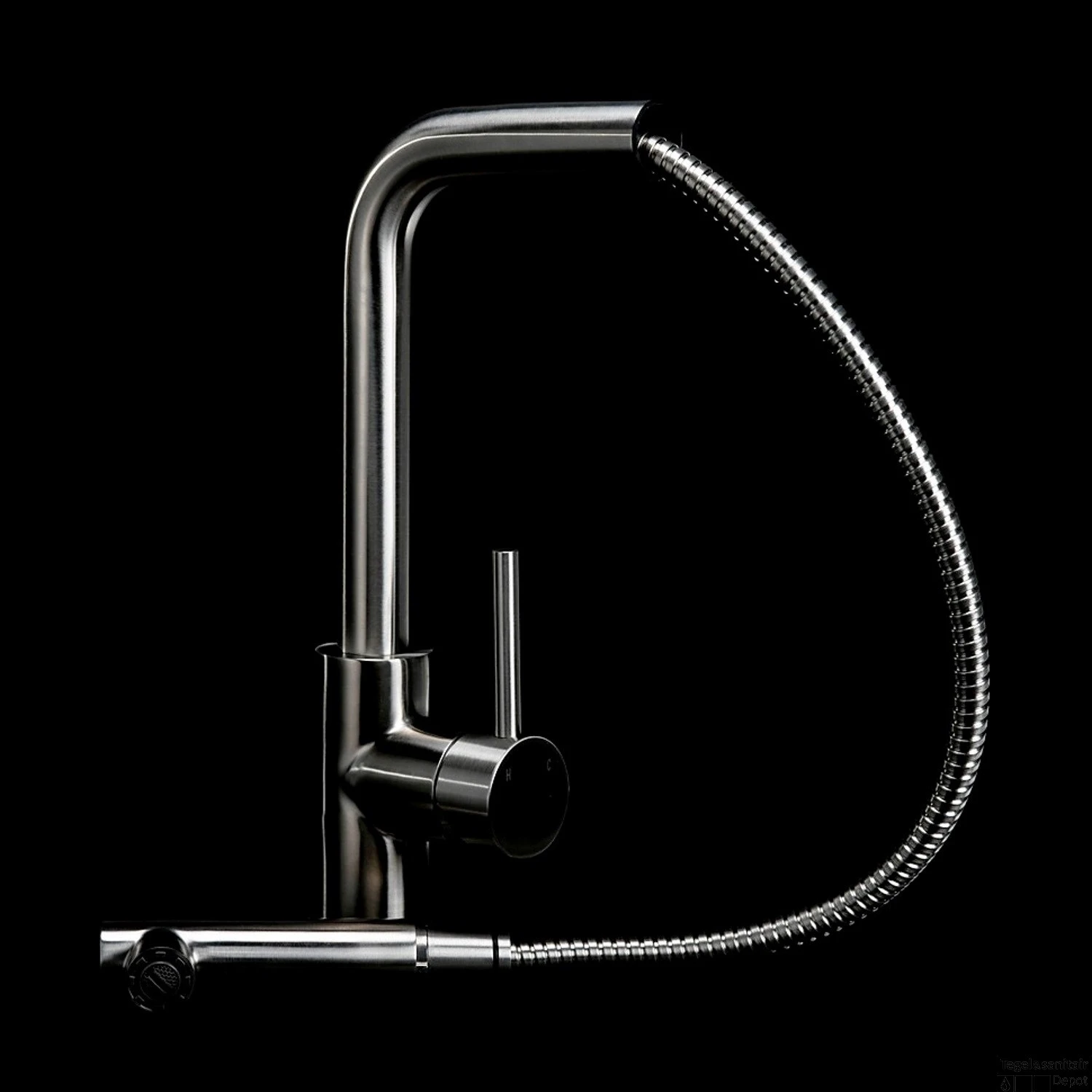 Keukenmengkraan TA-Design Carolus 12 Met Uitneembare Handdouche RVS-304 3 Keukenmengkraan TA-Design Carolus 12 Met Uitneembare Handdouche RVS-304