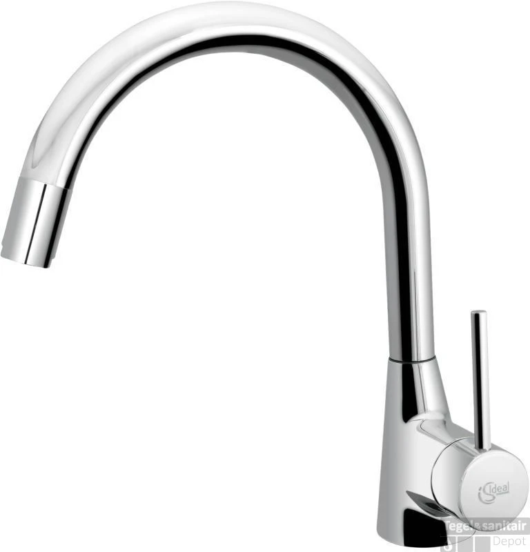 Ideal Standard Nora Keukenkraan Met Uittrekbare Kraanuitloop Chroom 3 Ideal Standard Nora Keukenkraan Met Uittrekbare Kraanuitloop Chroom