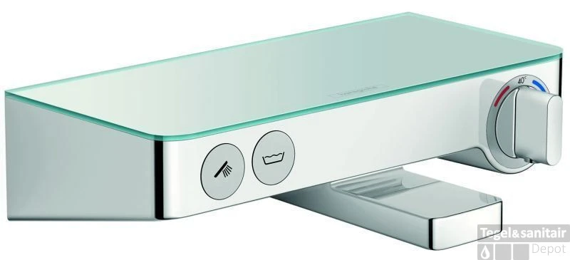 Hansgrohe Select Shower Tablet 300 Badthermostaat Met Omstel Chroom 3 Hansgrohe Select Shower Tablet 300 Badthermostaat Met Omstel Chroom