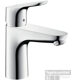 Hansgrohe Focus Coolstart Wastafelkraan 100 Met Waste Chroom