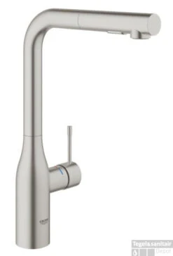 Grohe Essence New Keukenkraan L-uitloop Met Dualspray Supersteel