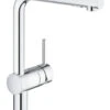 Grohe Minta Keukenkraan Met Uittrekbare Handdouche Dualspray Chroom -Hansgrohe Badkamerinterieur Winkel 89123