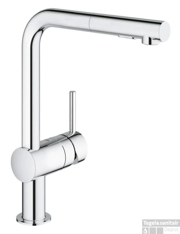 Grohe Minta Keukenkraan Met Uittrekbare Handdouche Dualspray Chroom 3 Grohe Minta Keukenkraan Met Uittrekbare Handdouche Dualspray Chroom