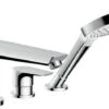 Hansgrohe Talis E Afdekset 3-gats Badrandcombinatie Chroom -Hansgrohe Badkamerinterieur Winkel 90654
