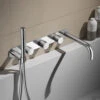 Badthermostaat Hotbath Buddy Inbouw 2-stop Met Uitloop Chroom -Hansgrohe Badkamerinterieur Winkel b062cr badthermostaat hotbath buddy inbouw 2 stop met uitloop chroom 1