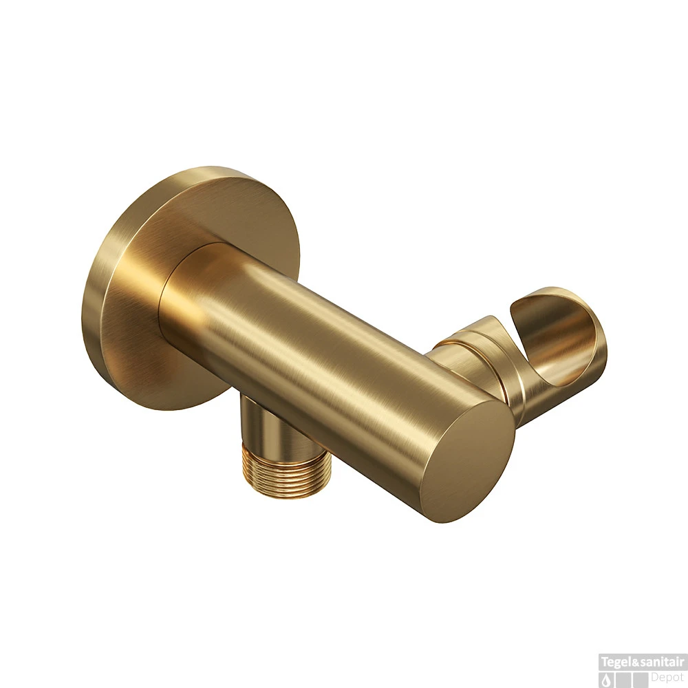 Badkraan Inbouw Set Brauer Gold Edition Thermostatisch Met Badvulcombinatie En Staaf Handdouche Geborsteld Goud 6 Badkraan Inbouw Set Brauer Gold Edition Thermostatisch Met Badvulcombinatie En Staaf Handdouche Geborsteld Goud - Afbeelding 4