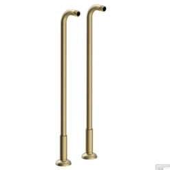 Badkraankoppelingen Tres Clasic Vrijstaand Verouderd Messing Mat