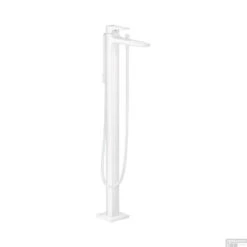 Badmengkraan Metropol HansGrohe Eengreeps Vloergemonteerd Mat Wit
